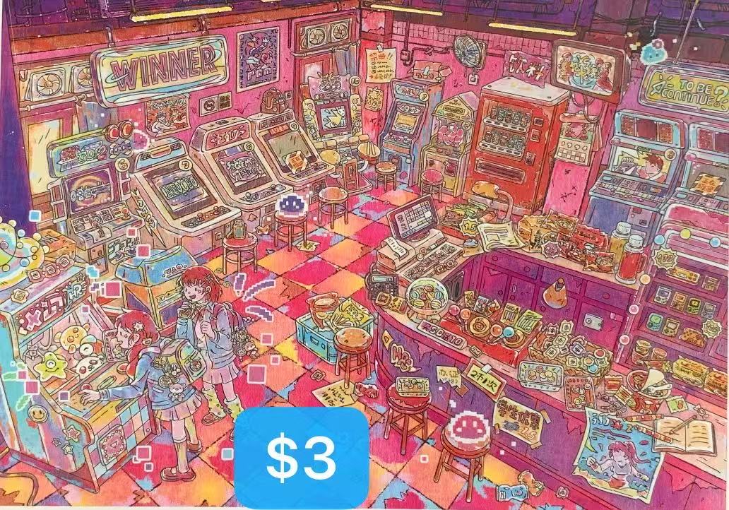Diorama Sticker Bundle_Z002