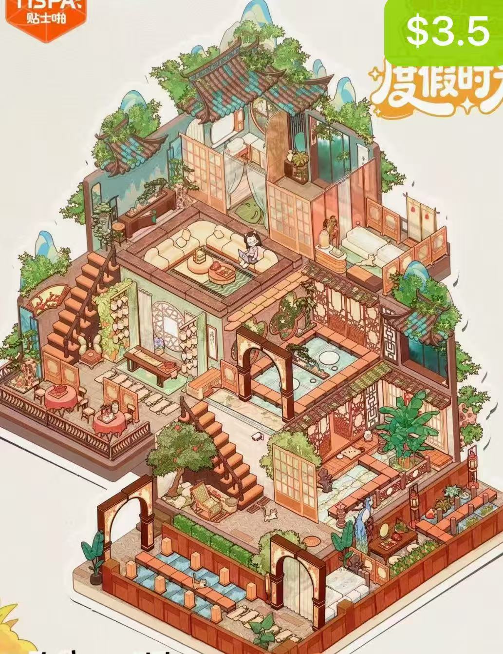 Diorama Sticker Bundle_Z004
