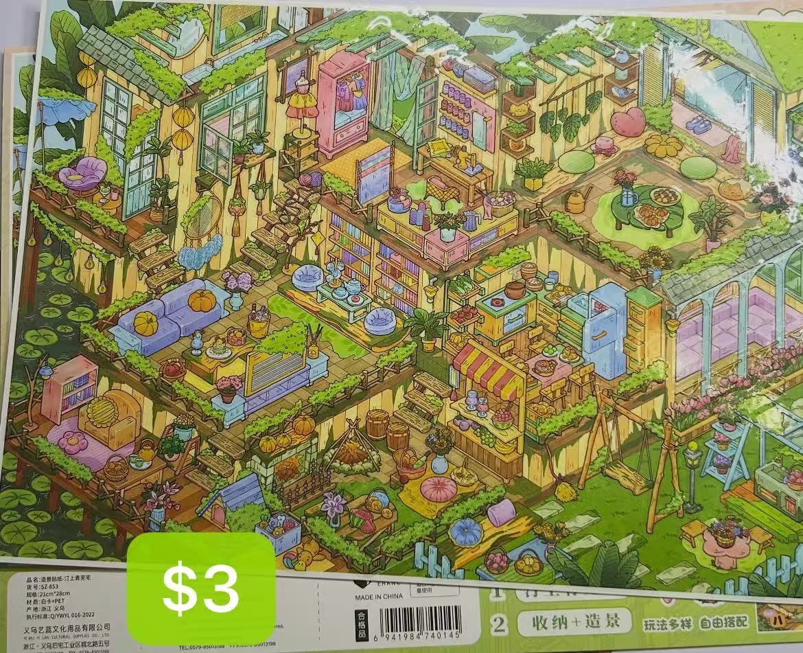 Diorama Sticker Bundle_Z003