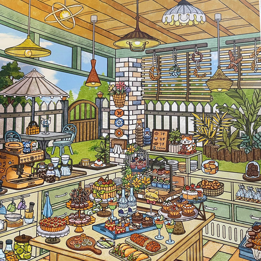 Live Exclusive A Cozy Dessert Shop