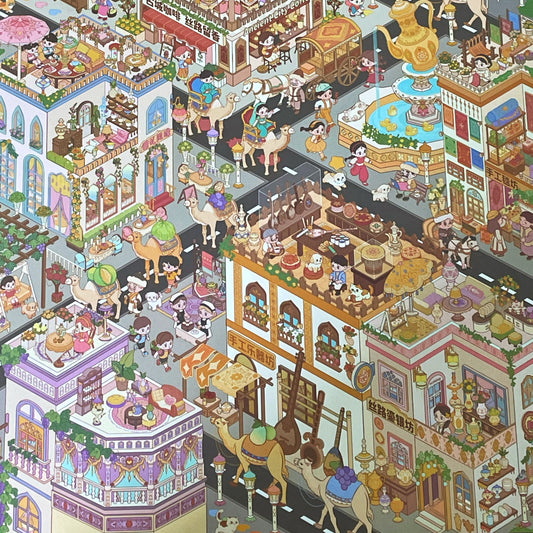 Live Exclusive Diorama Sticker Guest from the Western Regions