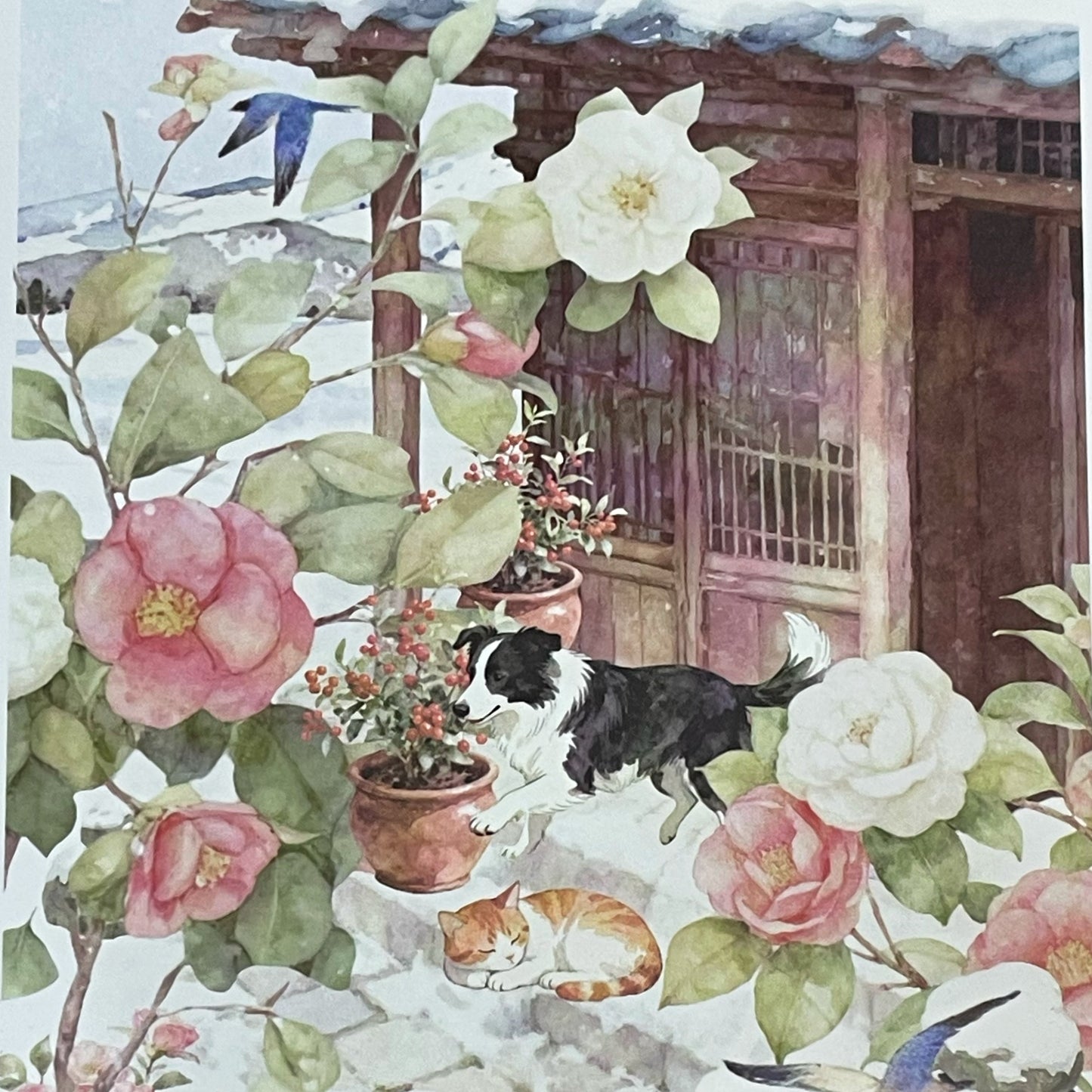 Diorama Sticker Book Jiangnan Views (with 1 free tweezer)
