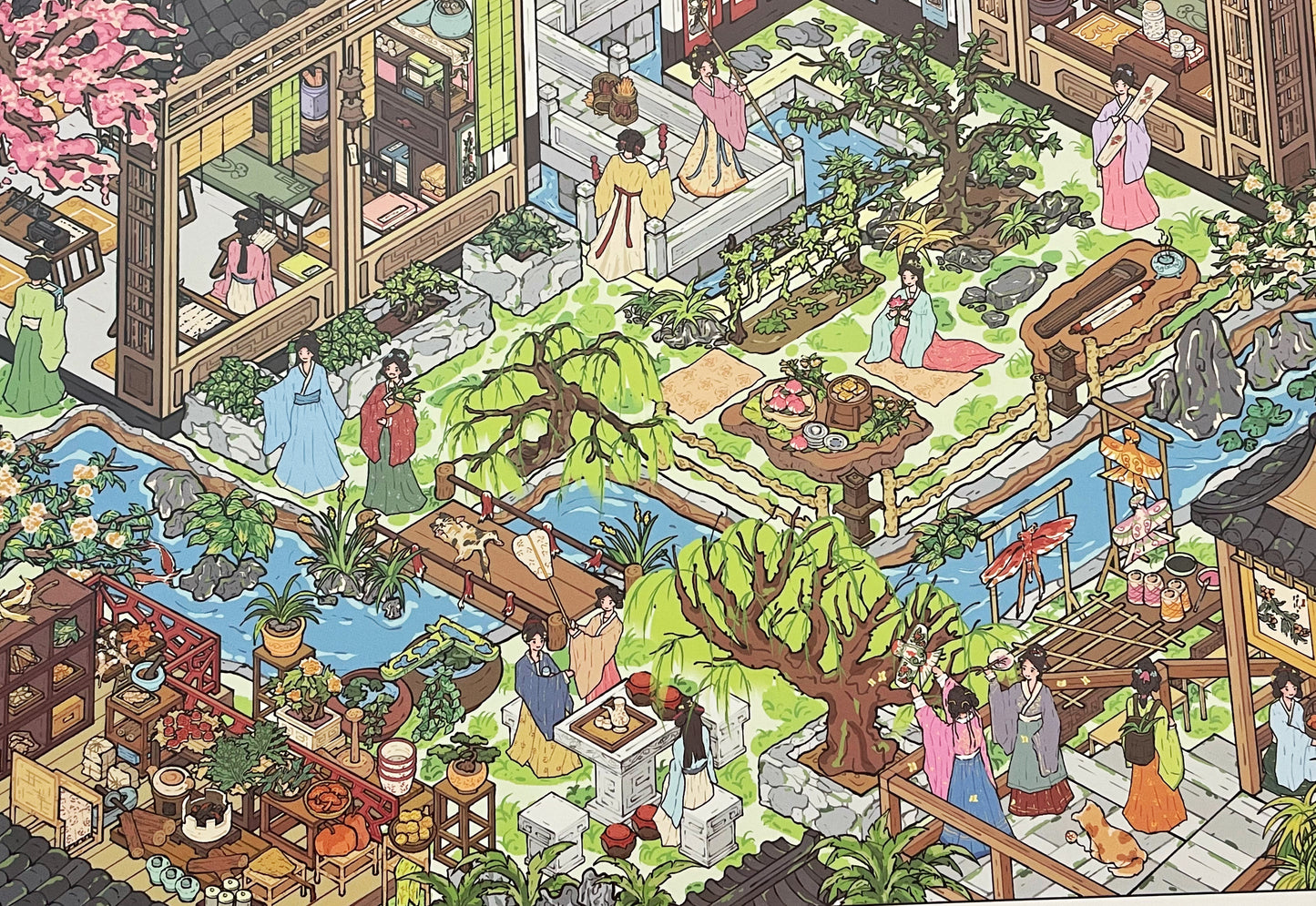 Ancient Style Scene Stickers Bundle & Items Chosen During Livestream_L02