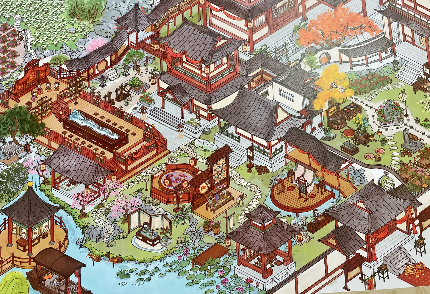 Ancient Style Scene Stickers Bundle & Items Chosen During Livestream_L02