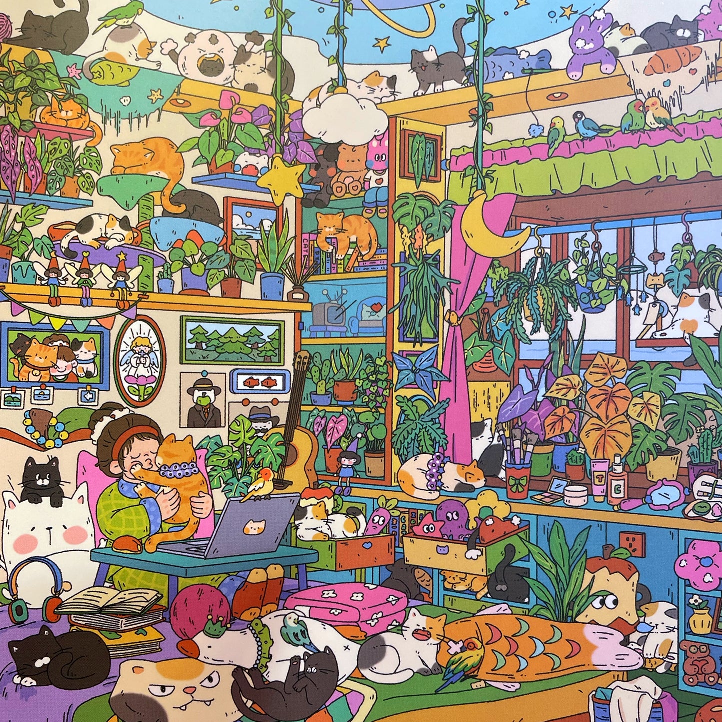 Live Exclusive Diorama Sticker My Bedroom