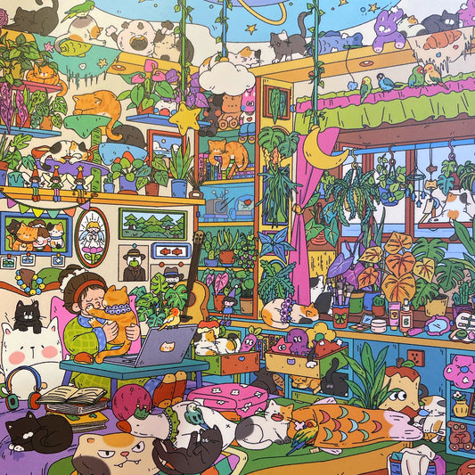 Live Exclusive Diorama Sticker My Bedroom