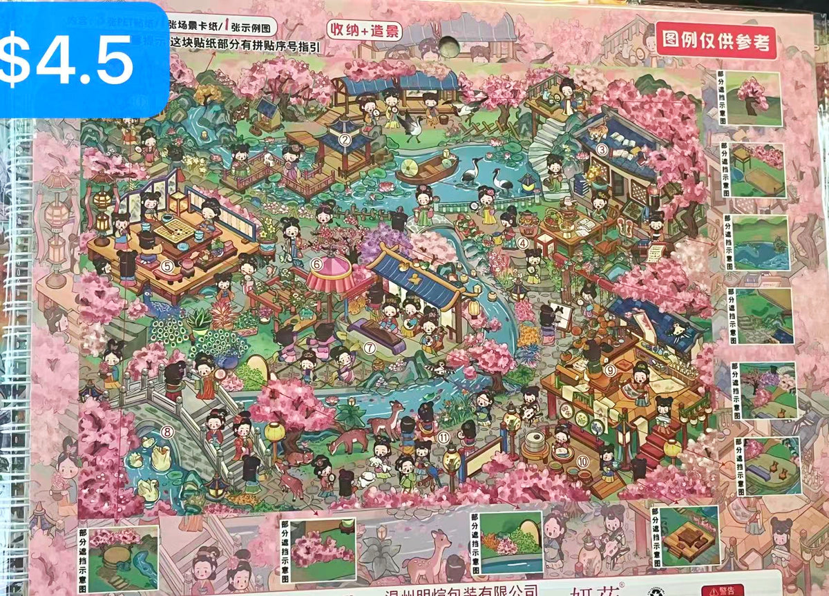 Diorama Sticker Bundle for Nhu 01