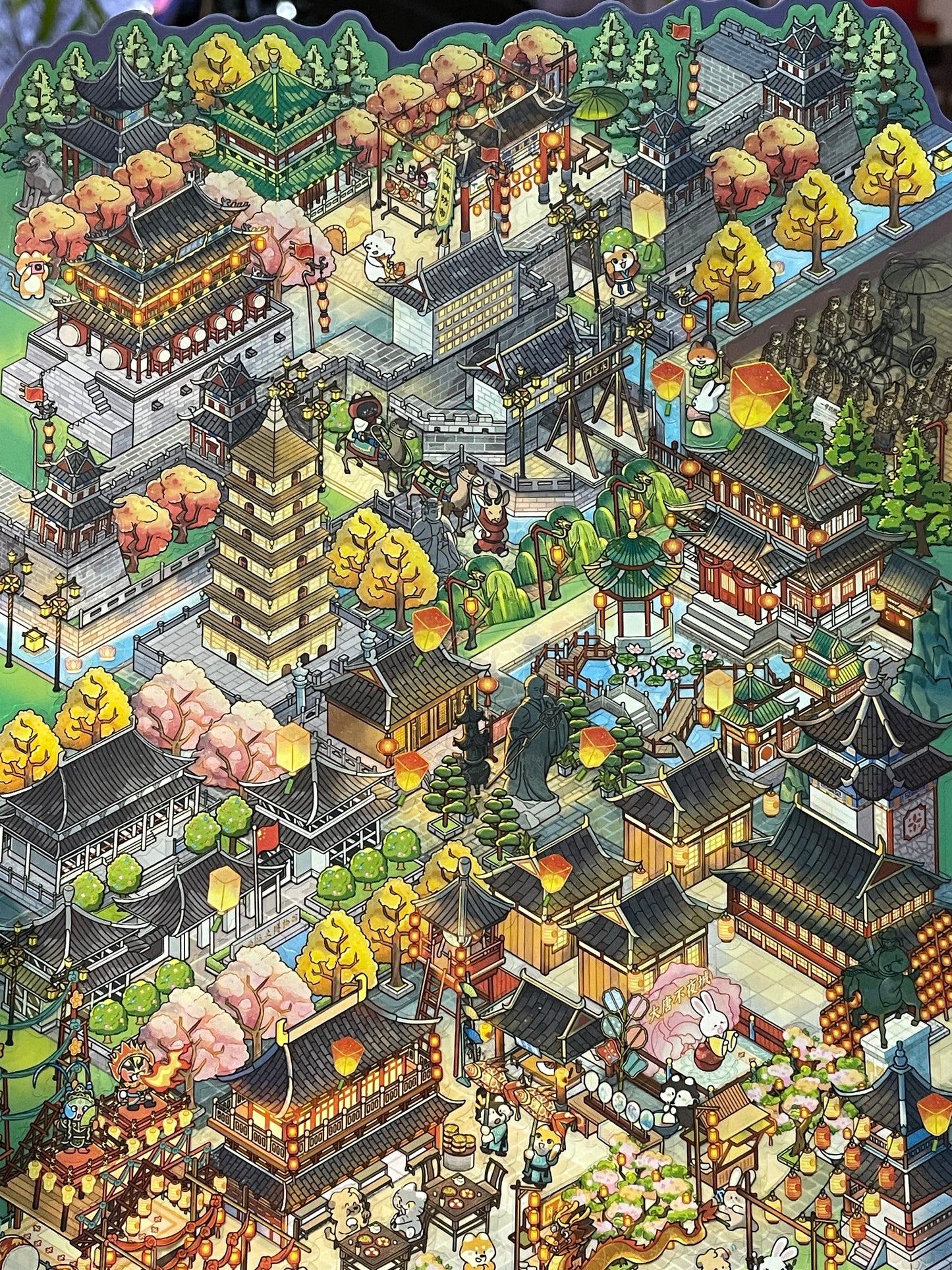 Live Exclusive Diorama Sticker Ever-bright Chang’an (Sleepless Chang’an)